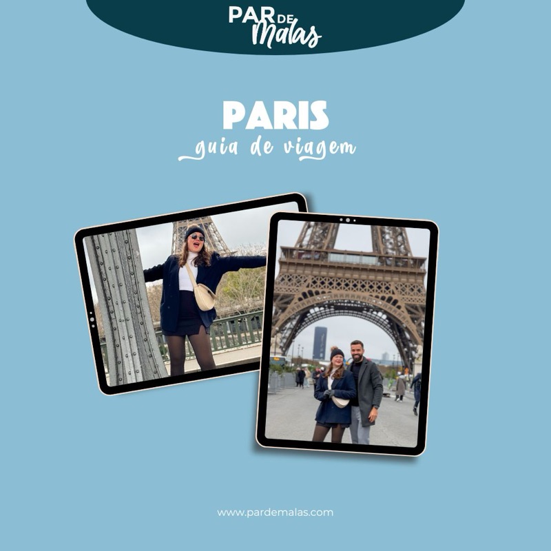 Capa: 3 dias em Paris